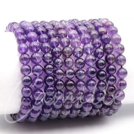 Bracelet Améthyste « Sérénité Pourpre »