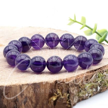 Bracelet « Sphère Royale Améthyste »