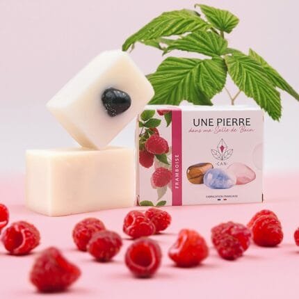 Savon Framboise & Pierre Naturelle